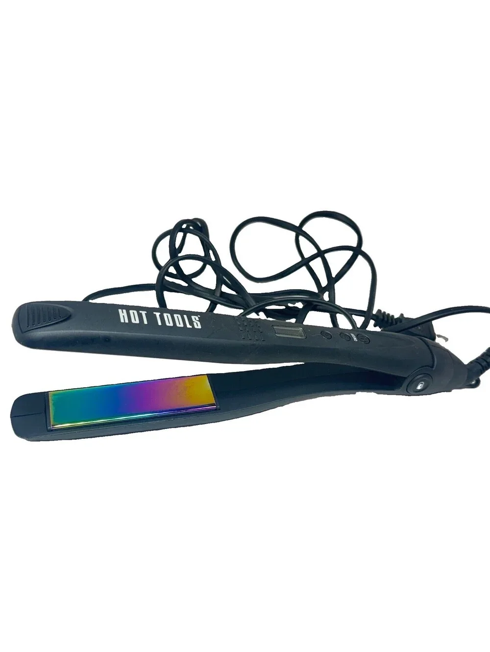 Hot Tools HT7109 Professional 1” Tourmaline Ceramic Flat Iron Hair Straightener